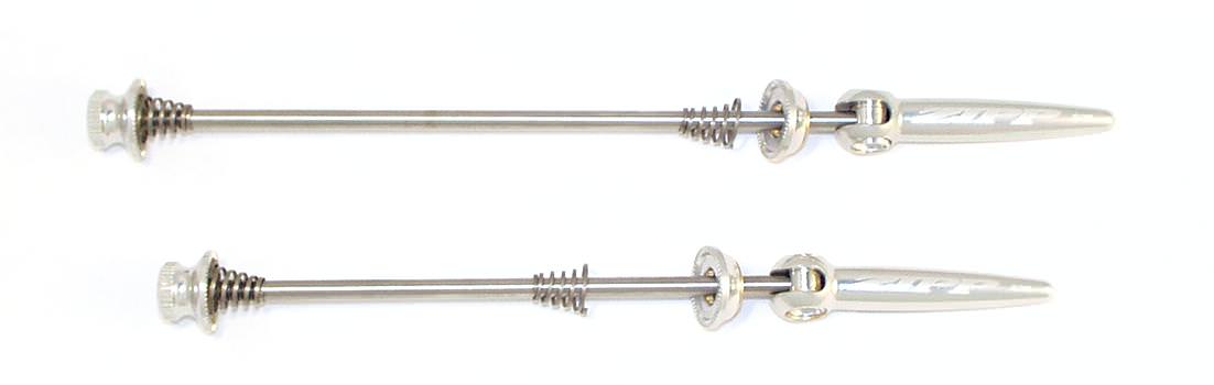 Zipp Aero   Stainless QR Skewer Pair Silver 116458  