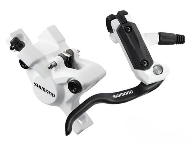 Shimano Hydraulic Disc Brake BR M445 + Lever BL M505   White   Right 