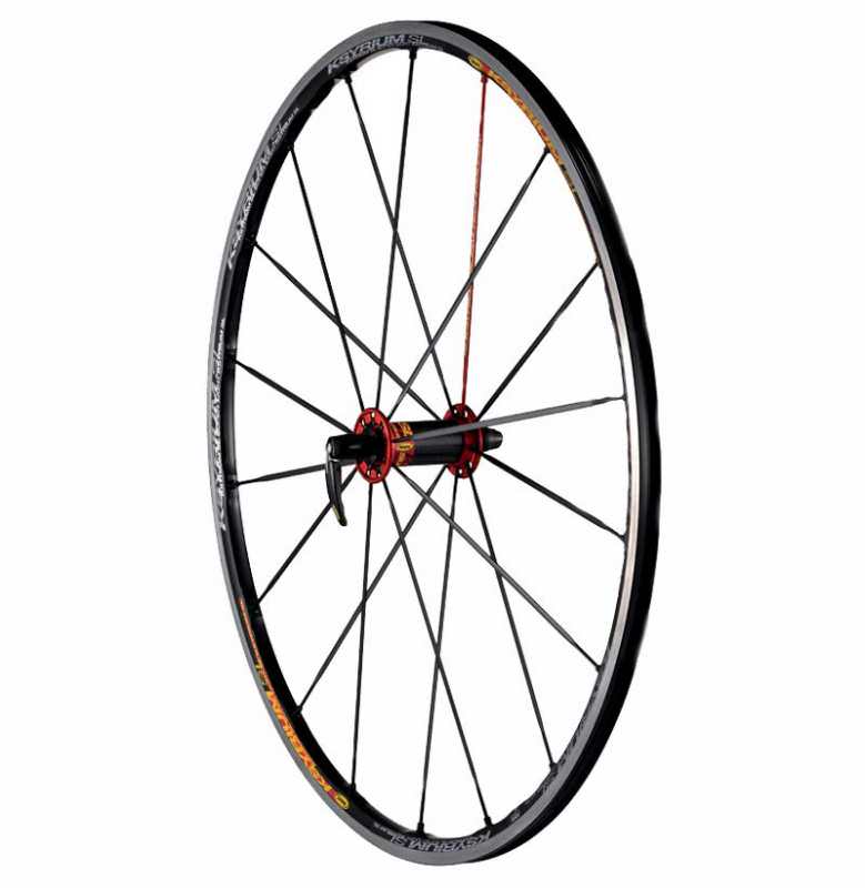 Mavic Ksyrium SL Black Front Wheel New Never Mounted 8254  